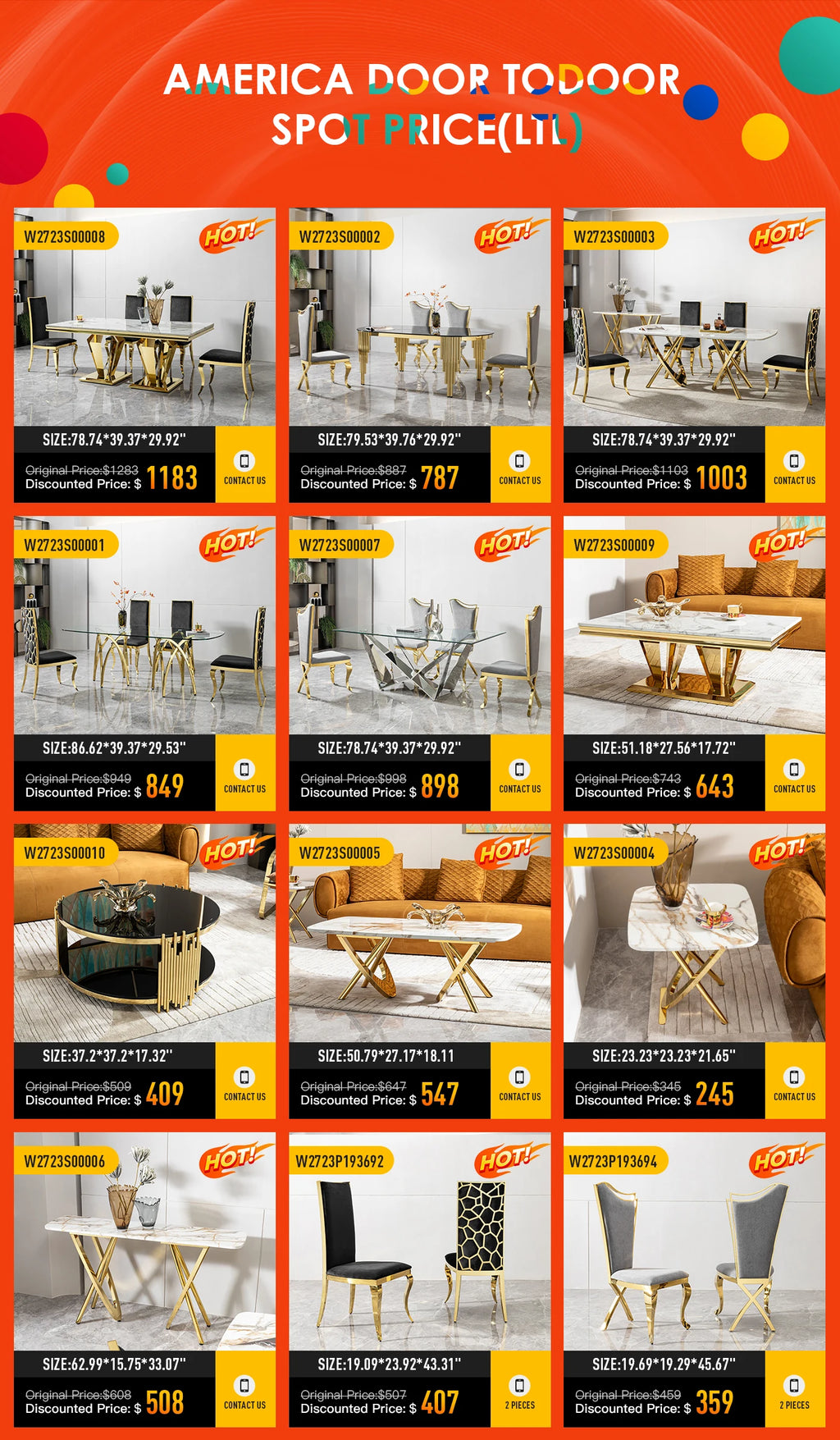 Hotel Luxury Round Shape Glass Top Coffee Table Round for Living Room Black and Gold Home Furniture Stainless Steel Tea Table
