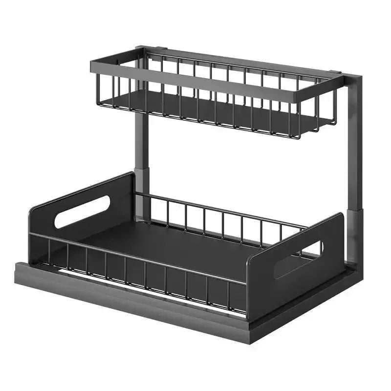 2-Tier Pull-Out Under-Sink Organizer